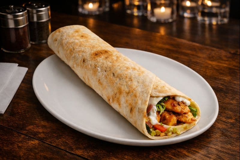 After - Enhanced food photo